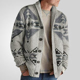 And Winter New Men's Wears Of The Extra Sweater Long-Sleeved Knitted Coat