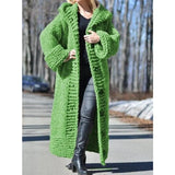 Toloer Women's Wishebay New Cardigan And Thick Knit Long