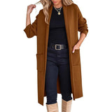 Women's New Autumn And Winter Fashion Women's Long Hair To Open The