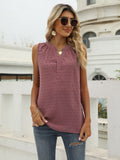 Solid Sleeveless Blouses For Women 2022 Fashion V Neck Elegant Office Work Shirts Tops Plua Size Casual Chiffon