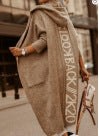 2025 Long Cardigan Hoodie Knitted Sweater Jacket Long