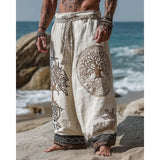 Fashion Loose-Fitting Broad Leg Trousers Digital Print Z A Variety Of Pattern Pattern Spring And