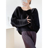 Spring Three House Folding Loose Pure Color Top Loose Folding Top Loose Folding Top