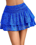 Anti-Permeable Multi-Layer Cake Stacked Short Skirt Hot Trousers Hot Girl Sexy Fashion Lace Skirt Sexy