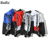 Fashion Brand Men Jackets Autumn Men's Hip Hop Embroidered Jacket Coat Mens Slim Fit Jacket Streetwear