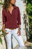 Women's Loose Lapel Long Sleeve