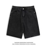 Year's Popular Street Y2K Jeans, Sports Trousers, Hip-Hop Cartoon Embroidery, Retro Blue Loose.-Outfit