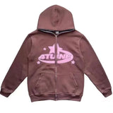 Autumn Dark Sweater Men's And Women's Hoodie Goth Couple Harajuku Loose Ins Trendy Sweater-Outfit