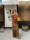 Special Price Does Not Return] Xixi Autumn Temperament High-Rise Half-Dress Dress With Straight A-Word Skirt Women