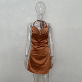 Summer For 2022 Tank Strap Women's Clothes Backless Casual Evening Party Sexy Prom Basic Corset Mini Dress