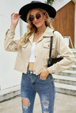 Button Down Jacket with Breast