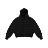 Simple Couple Fashion Hoodie Sweatshirt Solid Color 2207 Coat 2207-1