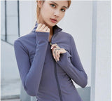 2019 Women's Sports Jersey Shirt Long Sleeve Outdoor Workout T-shirts Gym Fitness Top Fitness Running Shirts Sport