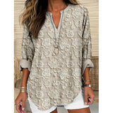 Women's Clothing Spring And Autumn Small V-Neck Long Sleeves Independent Day Crumums Simple Casual Temperament T-Shirt Long