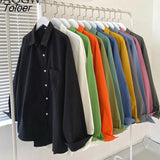 Fashion Women Turn-down Collar Blouse Shirt 12 Colors Spring Long Sleeve Tee Tops Basic Office Lady Business