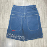 Shorts Y2K Hip Hop 2023 Original Gothic Pocket Baggy Jeans Shorts Man-Outfit