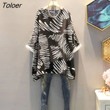 Summer New T Shirt Korean Style Graffiti Line Loose Large Size Bat Sleeve T-shirt Casual Temperament Fashion Chiffon