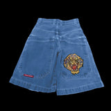 Shorts Y2K Hip Hop 2023 Original Gothic Pocket Baggy Jeans Shorts Man-Outfit