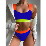 Belt Bikini Swimwear Women 2021 New Sexy Swimsuit Female Two Pieces Bikini Set Bather Bathing Suits Summer Beach Wear