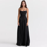 Women's New Sexy Sling Skirt Dress Body-Dexed Dress Dress Women's Long Evening