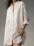 #2025 Spring/Summer Leisure Daily Solid Color Hollow Buckle Collar