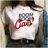 The House of Paper T Shirt New Money Heist Women La Casa De Papel Tshirt Funny Top Tee Fashion Female Clothes