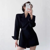 And Autumn Small Suit Retro Coat Repair Fashion 2025 Spring And Autumn Women's Casual Design