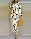 Independent Station New Spring / Summer 2023 Print Fashion 2-Piece Set-Outfit