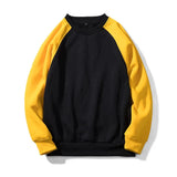 Brand Streetwear Patchwork Hoodie Men Hip Hop Hooded Solid Slim Fit Casual Hoody Male Hoodies