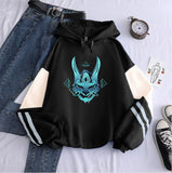 Women's Clothing 2025 Autumn And Winter Original God Walnut New Print Color Hoodie Long-Sleeved