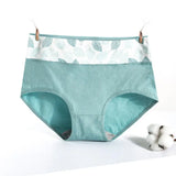 Seamless Panties Women High Waist Cotton Briefs Breathable Cute