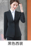 Women Suits Set 2023 Spring and Autumn White Peak Lapel Slim Professional 2 Piece Set Suit Women's Pantsuit Customi