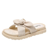 Women Wearing Sandals In The Summer Wear The New Year's New Casual Dress Thick-Bottomed Fairy Wind Students Flat Bottom Women's