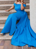 Occassional Off Shoulder Long Evening