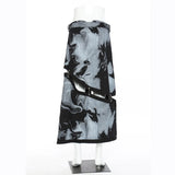 New Multi-Wearing Personalized Print Irregularly Cut Denim Splicable Detachable Skirt