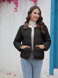 Station New Cotton-Padded Clothes Ins Cotton-Padded Light Cotton-Padded Jacket 2024 Spring And Autumn Fashionable Ladies' Small Fragrant Style Jacket-Outfit