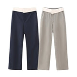 New Asymmetrical Double Vest 7655728 Matching Trousers 3173728-Outfit