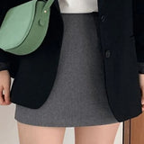 Toloer And Autumn Korean Version Casual Khaki Small Suit Jacket Female Small Loose Suit 2024 New Small Suit Jacket-Outfit