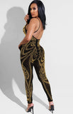Party Beaded Halter Bodycon