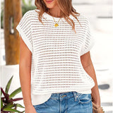 Yang Autumn New Long-Sleeved Round-Neck Sweater Casual Set Of Women's Clothing Knitted Jersey