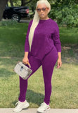 Casual Loose Shirt and Tight Pants