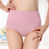 Women Tummy Control Panties High Waist Cotton Briefs M to XXL Comfortable