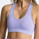 2 Piece Sport Gym Clothes Fitness Set Squat Proof Pant Seamless Leggings Sport Bra Sportwear Crop Top Active Workout