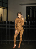 Women's Jumpsuits Slim Long-Sleeved Sexy Velvet Perspective Thin