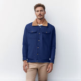And Winter Men's Jacket With Velvet Cotton Work Clothes Casual Jacket