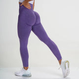 Gym Seamless Pants Sports Push Up Leggings Clothes Stretchy High Waist Athletic Exercise Fitness Leggings Activewear