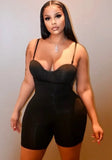 Sexy Sleeveless Solid Straps Skinny