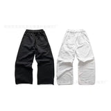 New Popular English Draft Design Men's And Women's Wide Leg Pants Side Print Series