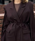 The Autumn Of 2025, The New Women's Pure-Color Collar Tie With A Small