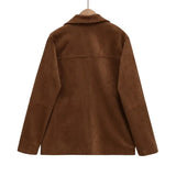 Women's 2025 New Velvet Texture Relaxed Casual Long-Sleeved